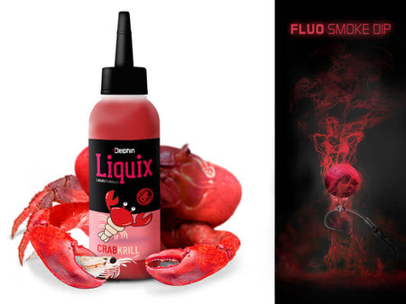 DELPHIN Fluo Dip Snax LiquiX Liquid Carp 100ml