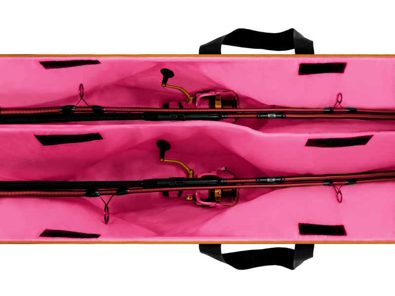 DELPHIN QUEEN Rutentasche Zweikammerig Lady Pink