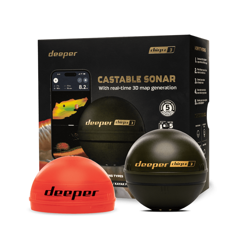 DEEPER chirp+ 3 Castable Sonar Fish Spotter Fischfinder