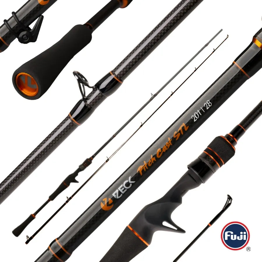 ZECK Pitch Cast STL 201cm 28g Barsch Rute