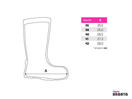 DELPHIN Bronto QUEEN Gummi-Thermo-Stiefel bis-40°C Pink