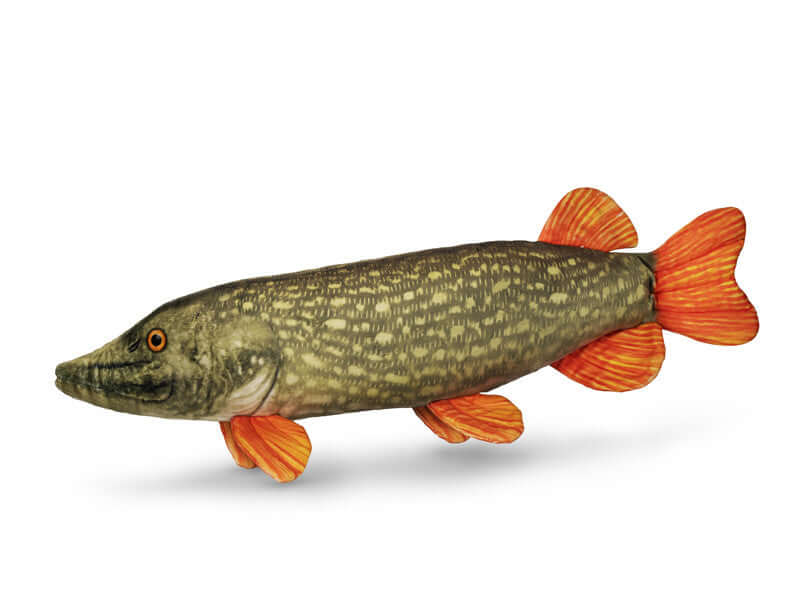 DELPHIN Plüschhecht Piky 60cm