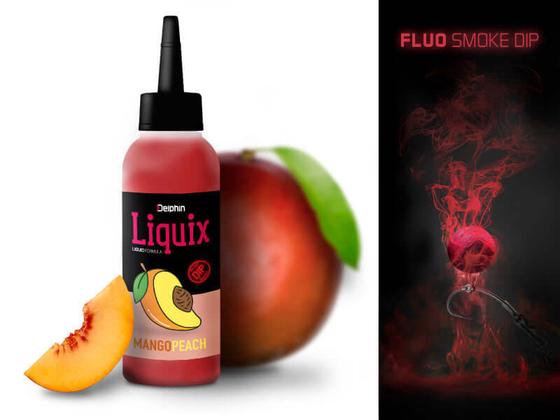 DELPHIN Fluo Dip Snax LiquiX Liquid Carp 100ml