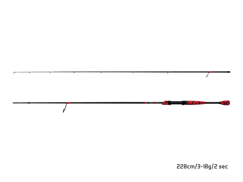 DELPHIN RedCODE 228cm 3-18g Spinnrute