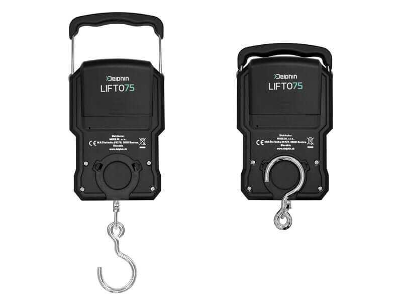 DELPHIN Digitalwaage Fischwaage LIFTO 75 UC aufladbar