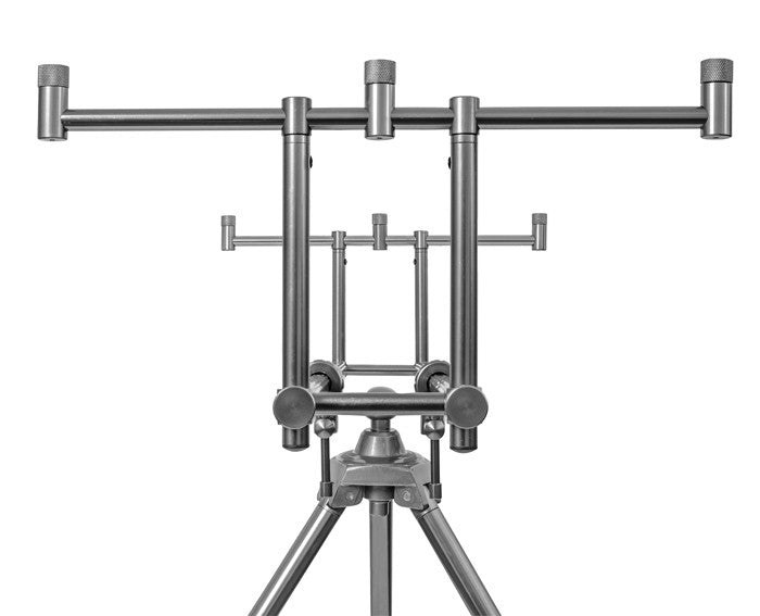 DELPHIN Tripod TPX3 Silver 3er Rodpod Rutenhaltern