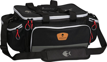 WESTIN W3 Lure Loader Angeltasche mit 4 Boxen Ltd. Black Edition
