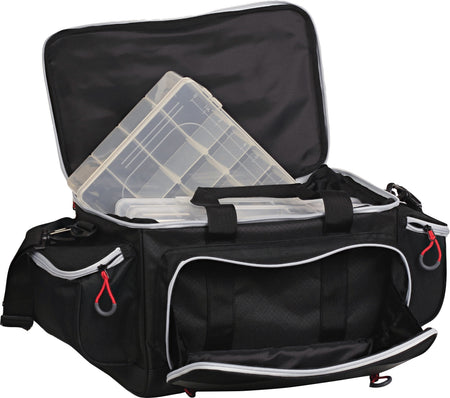 WESTIN W3 Lure Loader Angeltasche mit 4 Boxen Ltd. Black Edition