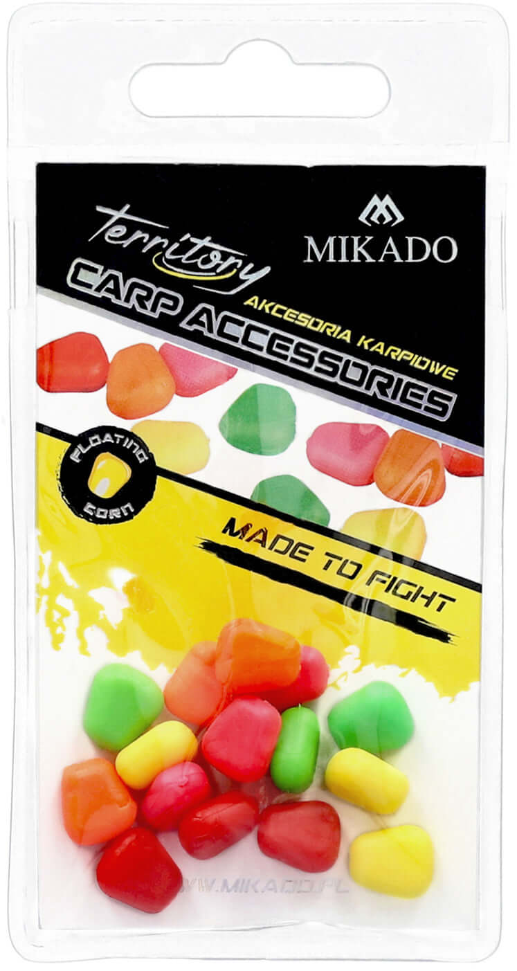 MIKADO Kunstmais Floating Mischfarbe 15 Stck. ( Karpfenangeln )
