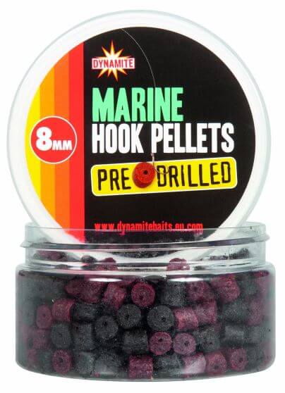 DYNAMITE Marine Hook Pre-Drilled Pellets 8mm