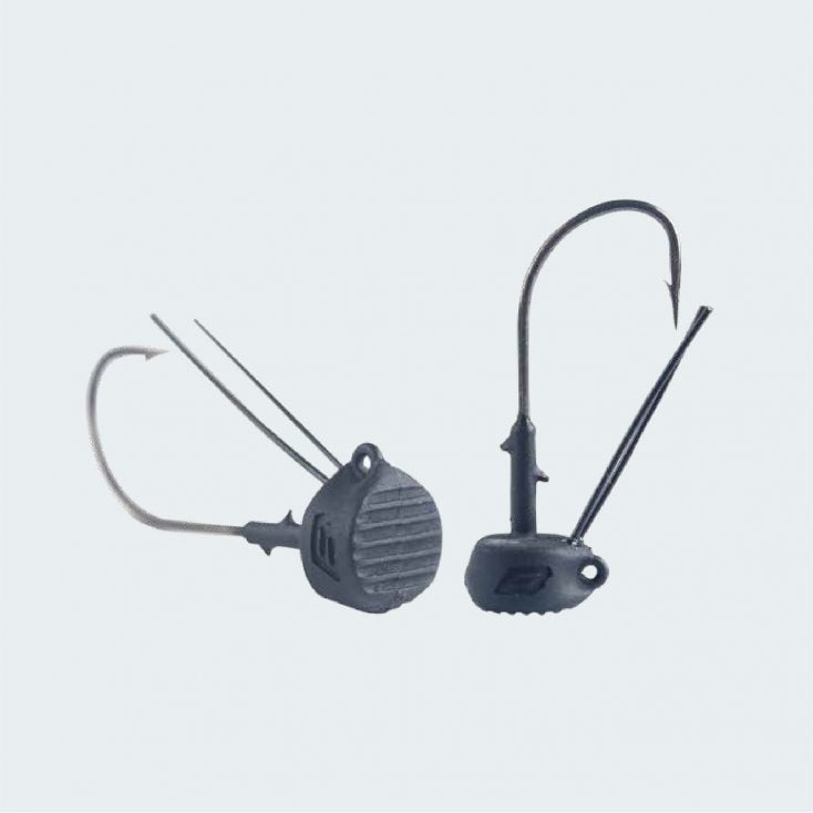 BKK Silent Chaser Draggin' Ned Premium Jighead - unkrautfrei, 3Stck.