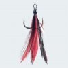 BKK Feathered Spear 21-SS Treble Hooks 3Stck. - Gefiederter Speer