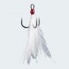 BKK Feathered Spear 21-SS Treble Hooks 3Stck. - Gefiederter Speer
