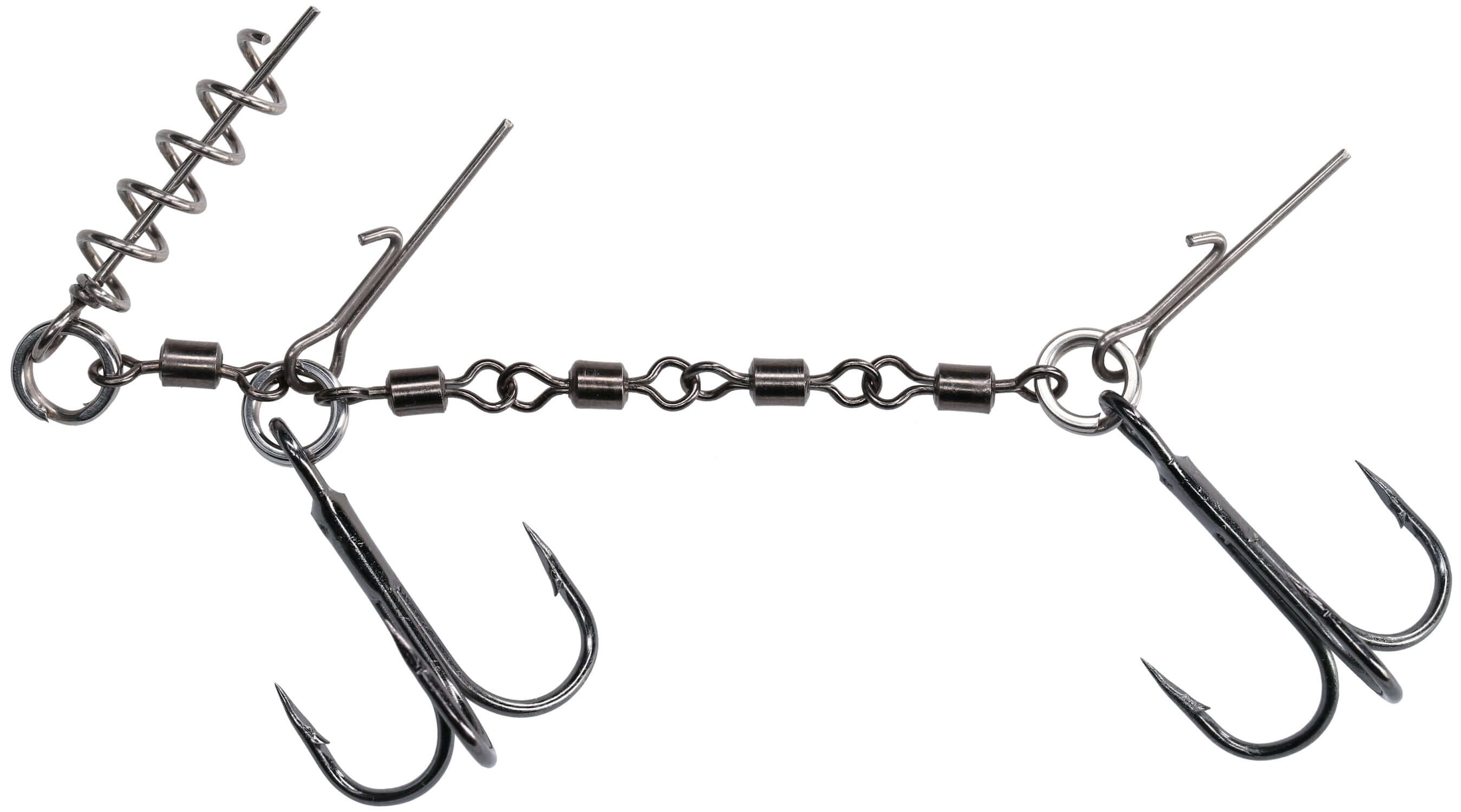 MIKADO Jaws Double Evo Stinger 25kg Drillingshaken 1/0