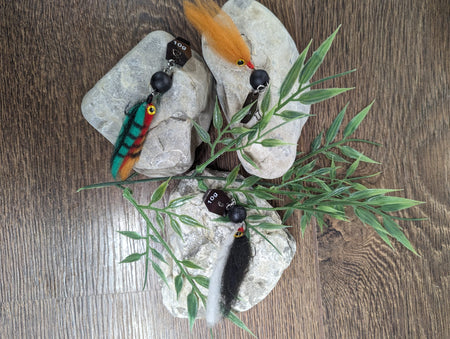 Shirasu Cheburashka Chatter Lure mit Streamer 10g 5cm