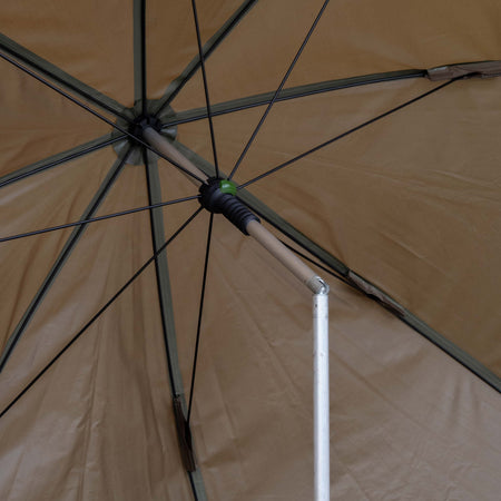 MIKADO Angelregenschirm Schirmzelt mit Seitenabdeckung 360° - 3m