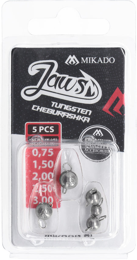 MIKADO Cheburashka - Tungsten Jaws Blei Set 5 Stck.