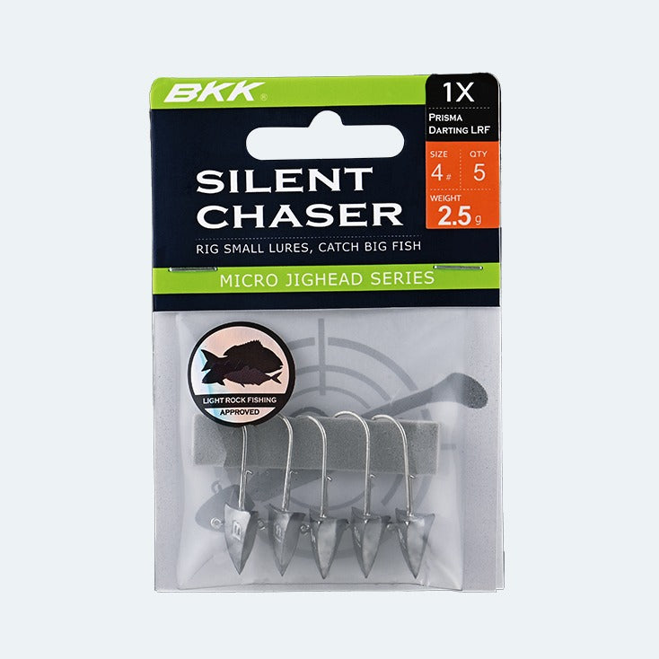 BKK Silent Chaser Micro Jighead Prisma, Harpax o. Punch 5Stck.