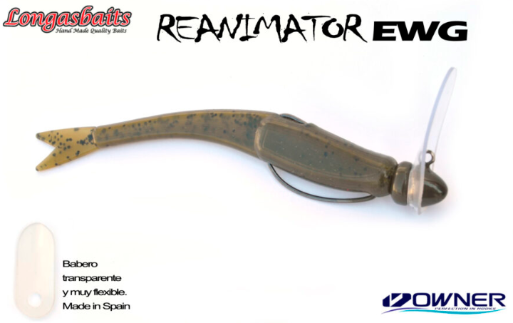 LONGASBAITS Reanimator EWG Jigkopf mit Tauchschaufel