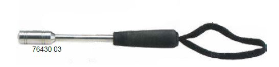 FISCHKÖNIG Fischtöter Alu Form Handle 22 cm