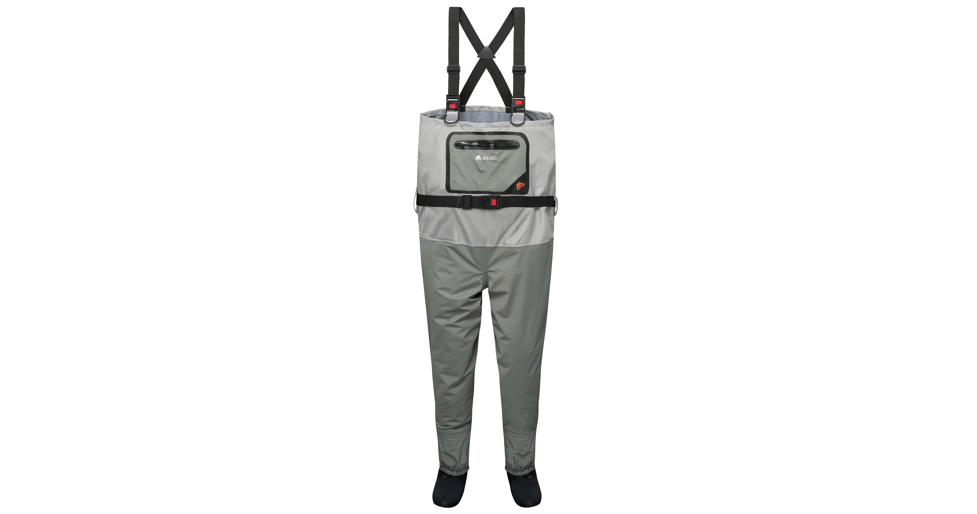 MIKADO Wathose atmungsaktiv mit Neopren-Socken