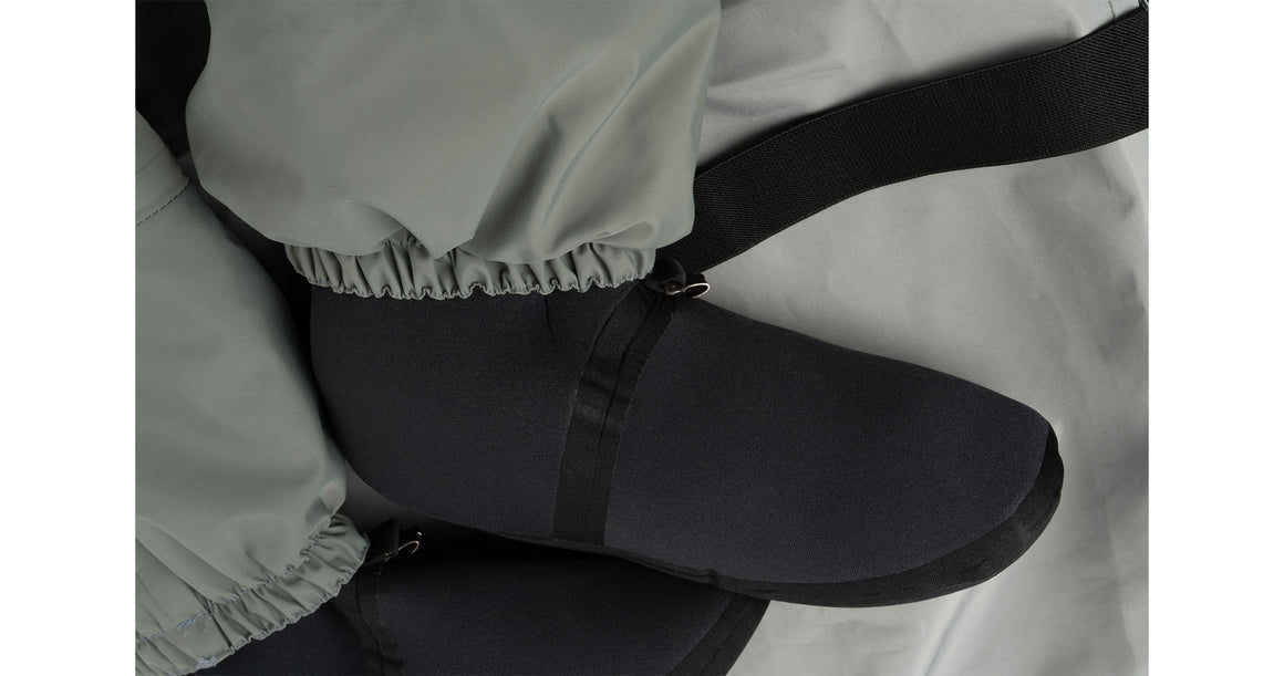 MIKADO Wathose atmungsaktiv mit Neopren-Socken