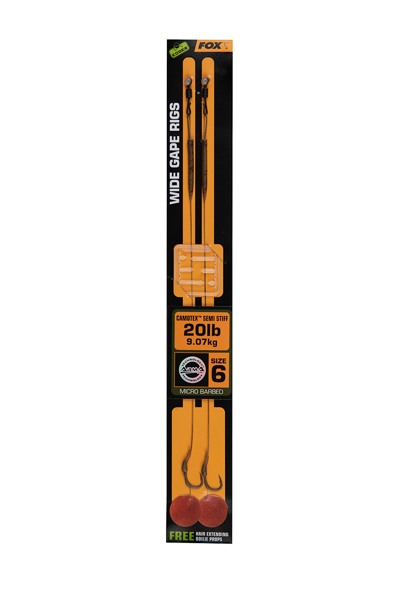 FOX Edges Wide Gape Rigs