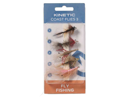 KINETIC Coast Flies Set Fliegen