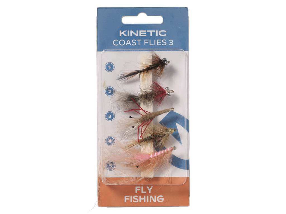KINETIC Coast Flies Set Fliegen