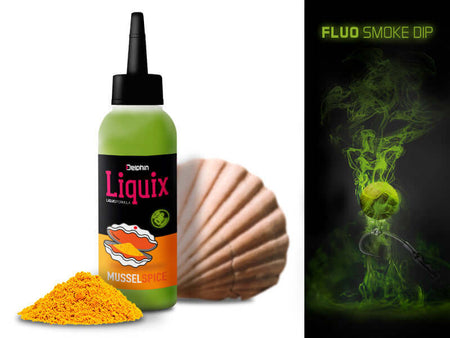 DELPHIN Fluo Dip Snax LiquiX Liquid Carp 100ml