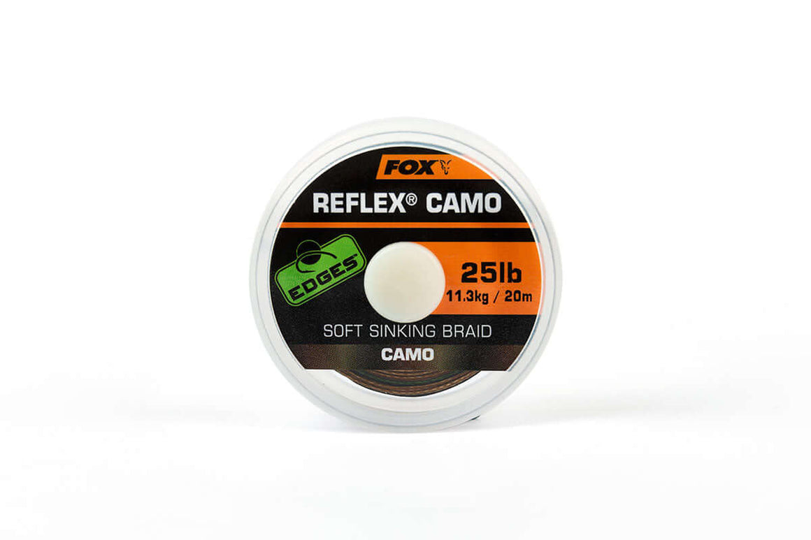 FOX Edges™ Reflex Camo 20m Soft Sinking Braid Geflecht Vorfach