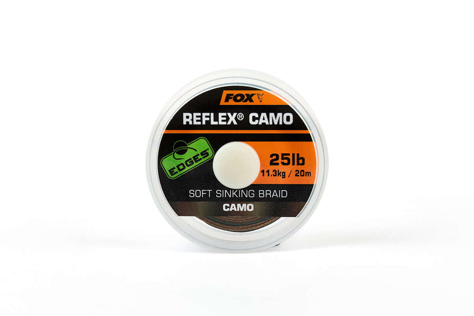 FOX Edges™ Reflex Camo 20m Soft Sinking Braid Geflecht Vorfach