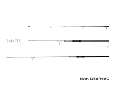 DELPHIN STALX TeleFix Karpfenrute