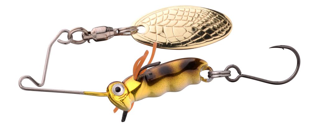 SPRO Larva Micro Spinnerbait UV 4cm 7g Drilling oder Einzelhaken