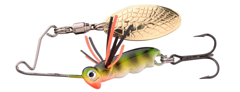 SPRO Larva Micro Spinnerbait UV 4cm 7g Drilling oder Einzelhaken