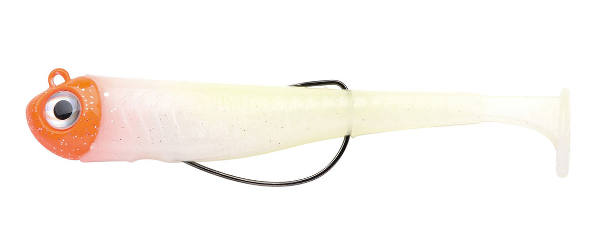 SPRO Gutsbait UV 95/110 9,5cm oder 11cm Gummifisch montiert