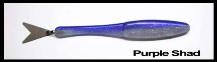 LONGASBAITS Inox Tail 115 4,5inch (11,5cm) 4 Stck.
