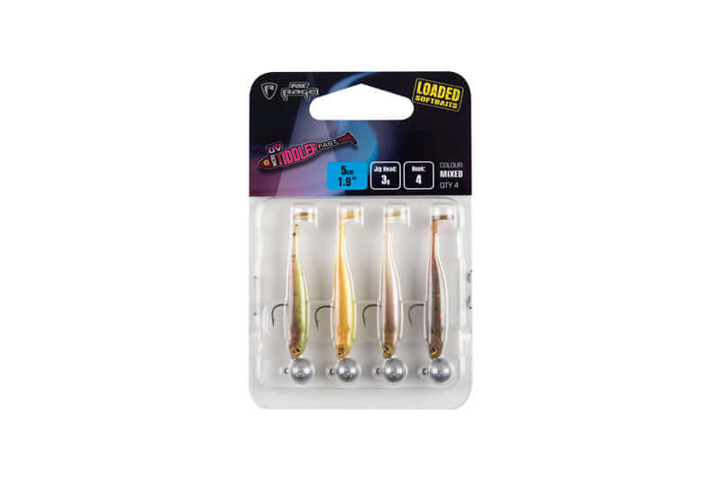 FOX Rage Ultra UV Mirco Tiddler Fast Loaded Lure Softbait 5cm 3g Gummifisch