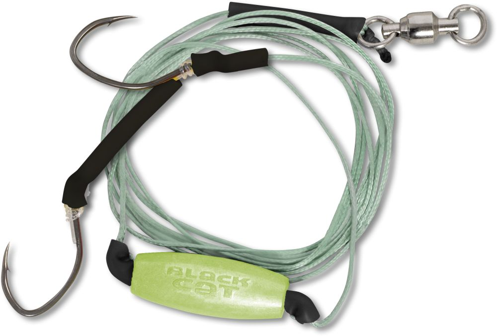 BLACK CAT Freestyle Rig 1,8m Fertigvorfach Waller/Wels