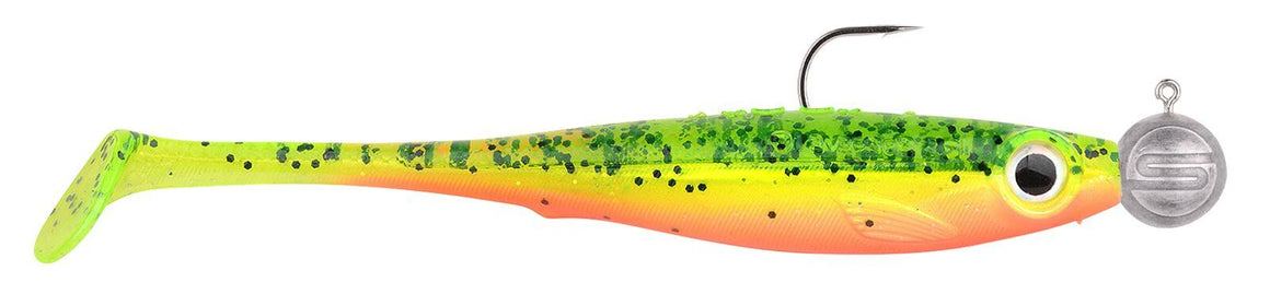 SPRO IRIS Popeye To-Go 80mm Gummifische montiert Barsch Zander