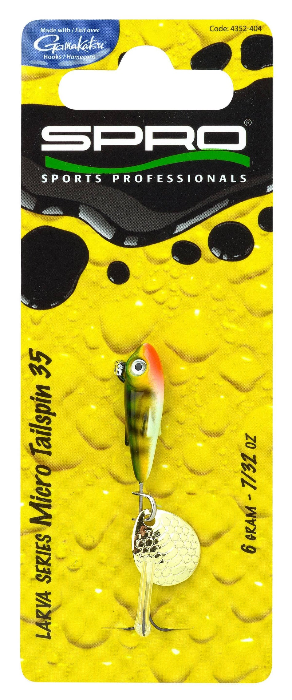 SPRO Larva Micro Tailspin Spinner 3,5cm 6g