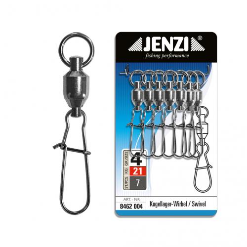 JENZI Karabiner mit Wirbel