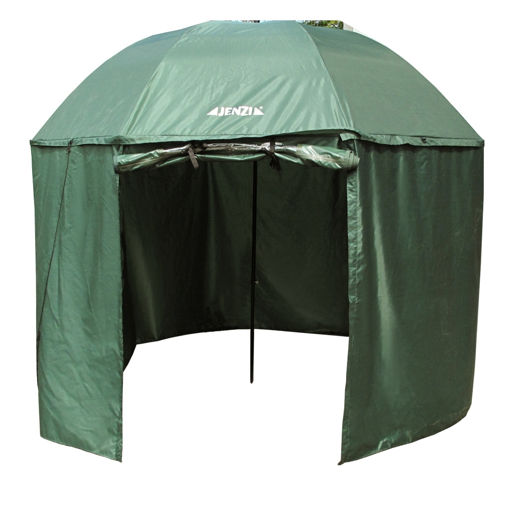 JENZI Schirm 3m Polyester mit Außenwänden