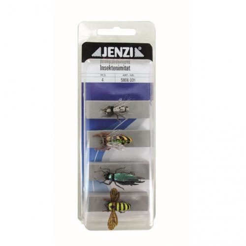 JENZI Insektenimitat 4stk Trockenfliege