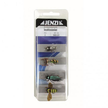 JENZI Insektenimitat 4stk Trockenfliege