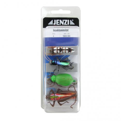 JENZI Insektenimitat 4stk Trockenfliege