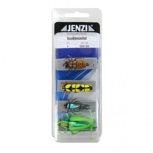 JENZI Insektenimitat 4stk Trockenfliege