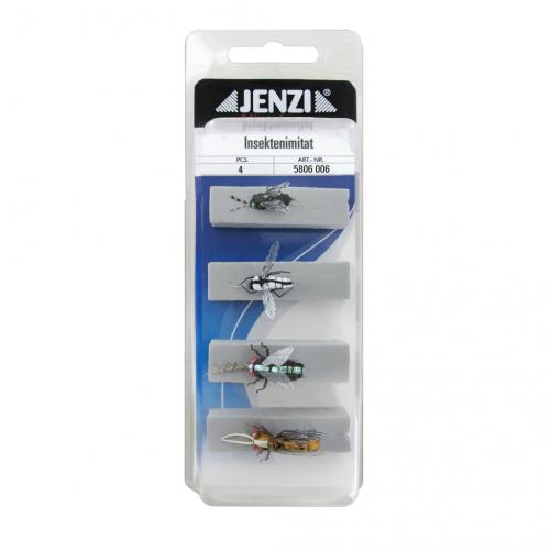 JENZI Insektenimitat 4stk Trockenfliege