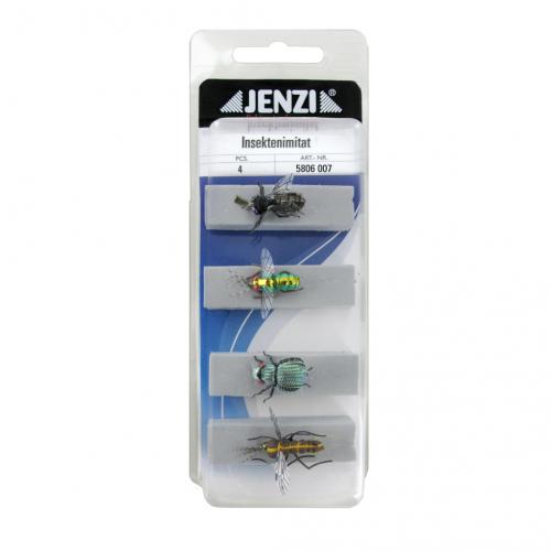 JENZI Insektenimitat 4stk Trockenfliege