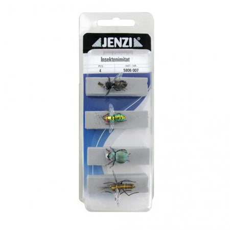 JENZI Insektenimitat 4stk Trockenfliege